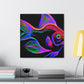 Bright Neon Tetra Glow - Canvas