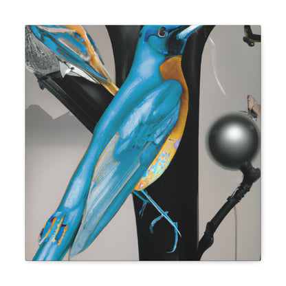 "Bluebird of Surrealism" - Canvas