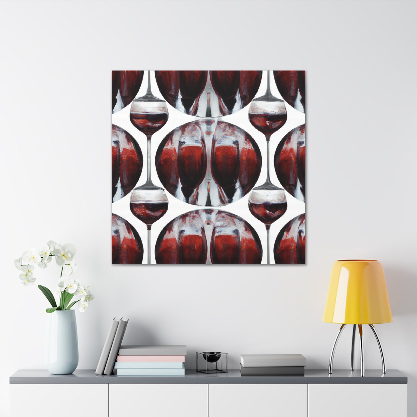 "Wine's Rich Bouquet" - Canvas