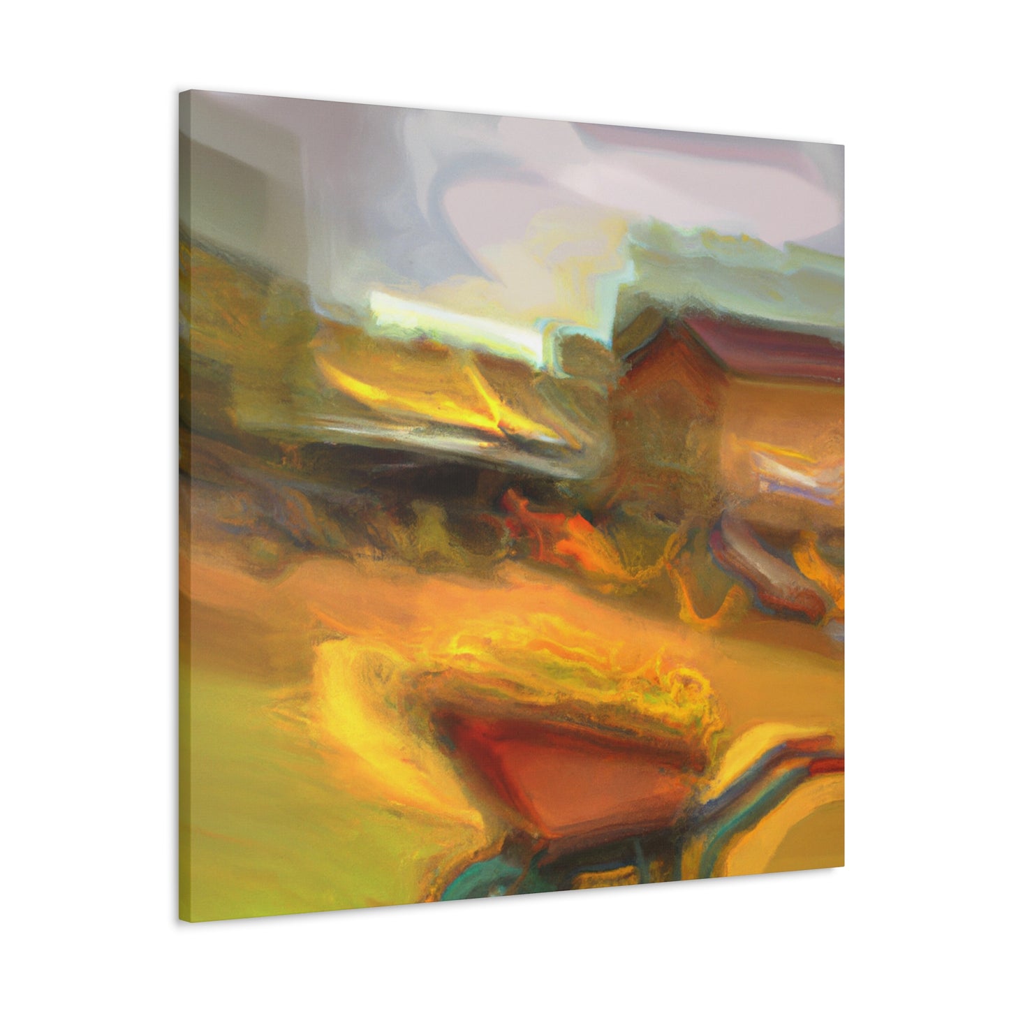 Wheelbarrow in Dreamland - Canvas