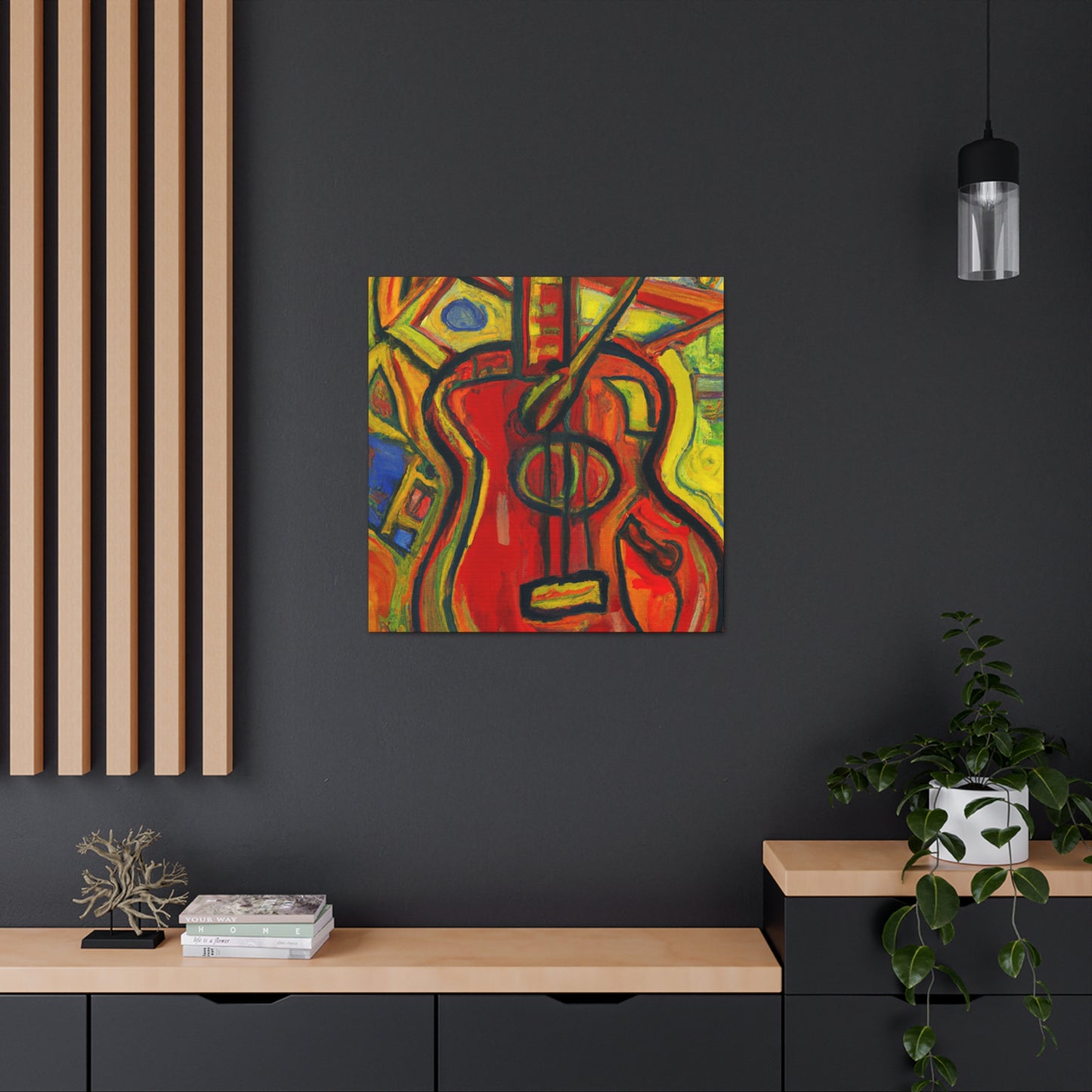 Mandolin in Motion - Canvas