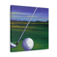 Golfing in Sunshine - Canvas