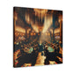 Glimmering Gamescape Mirage - Canvas