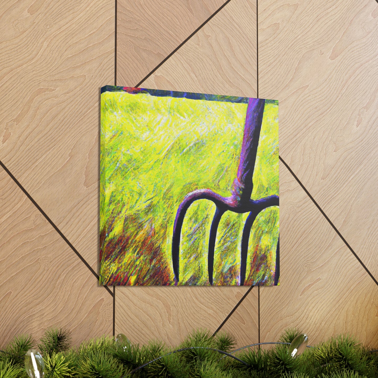 Pitchfork in Impressionism - Canvas