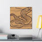 "The Rattlesnake Deco" - Canvas