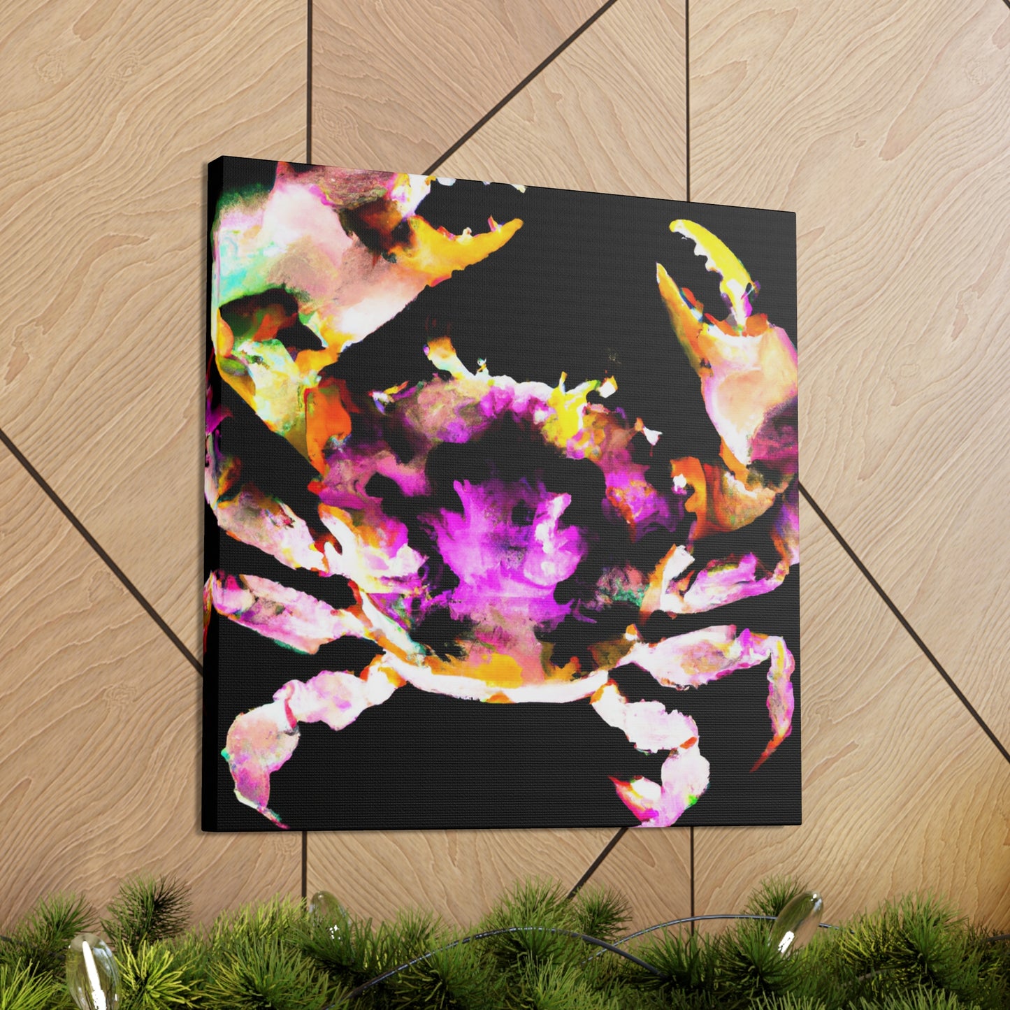 Crab's Colorful Dance - Canvas