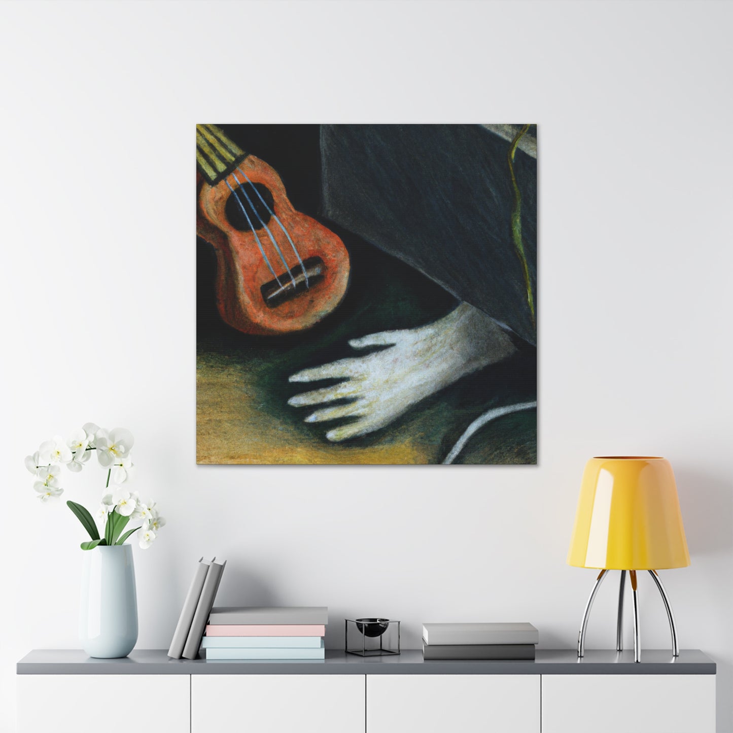 Ukelele Whimsy Dreaming - Canvas