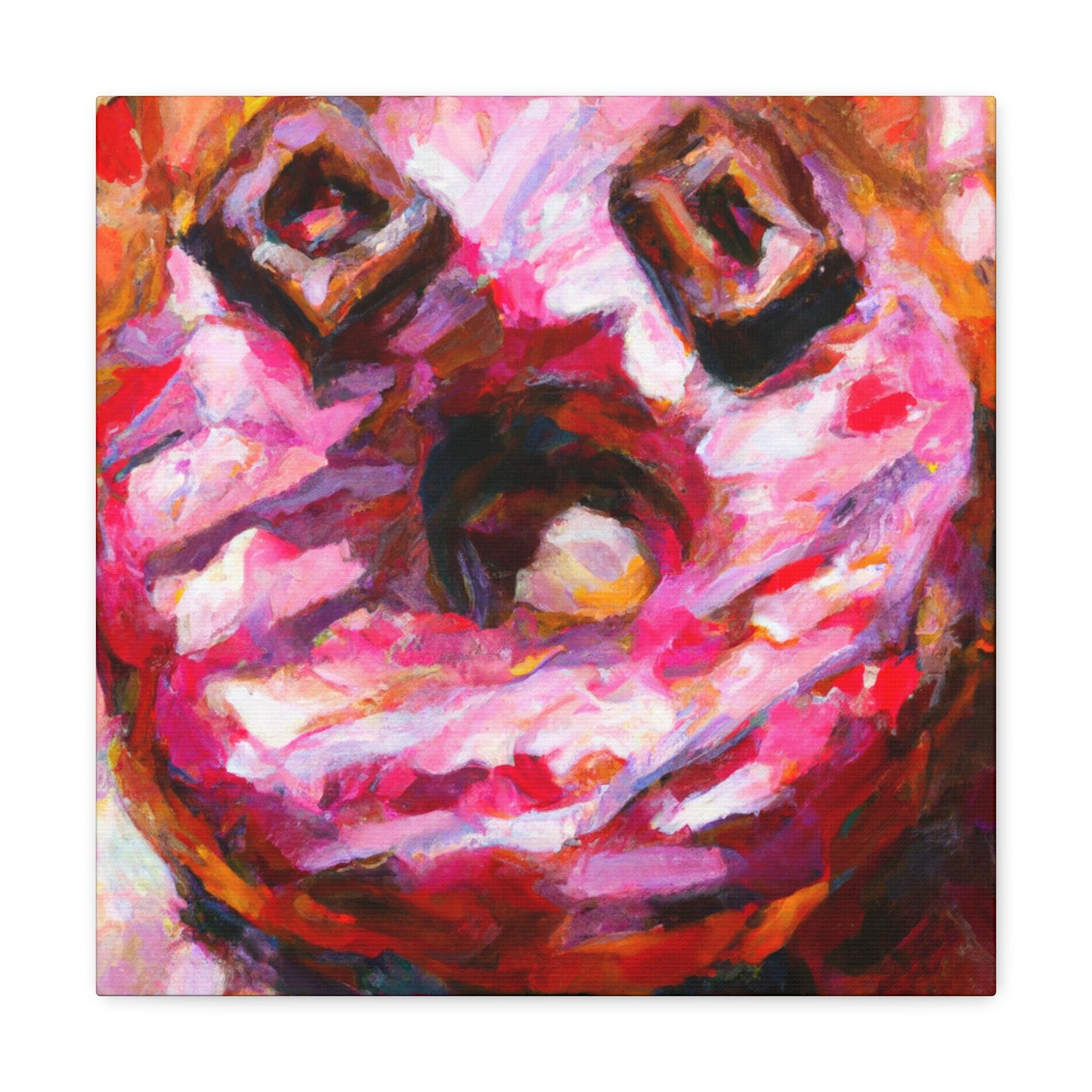 "Doughnut, Impressionist Style" - Canvas