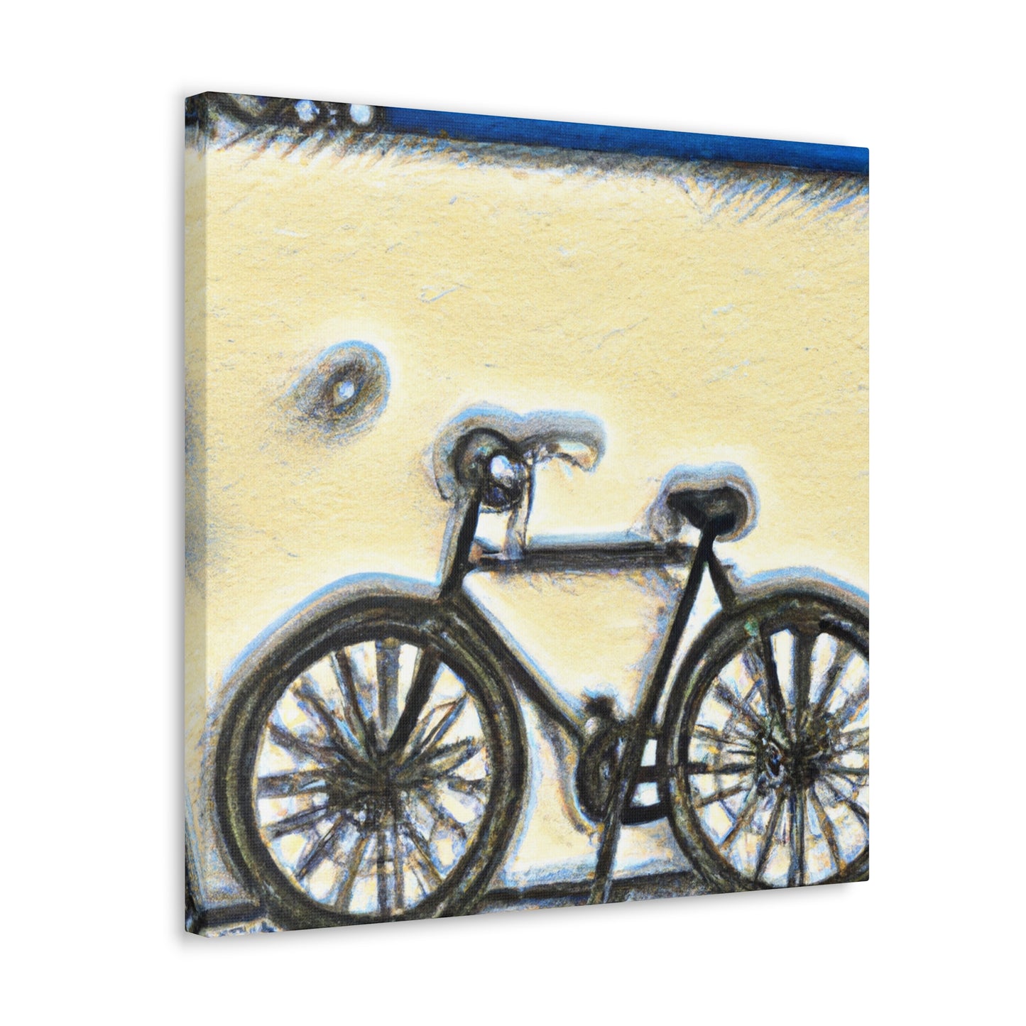 "Wheel of Reflection Bicycle" - Canvas