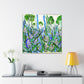 Wildflower Whimsy Abstraction - Canvas