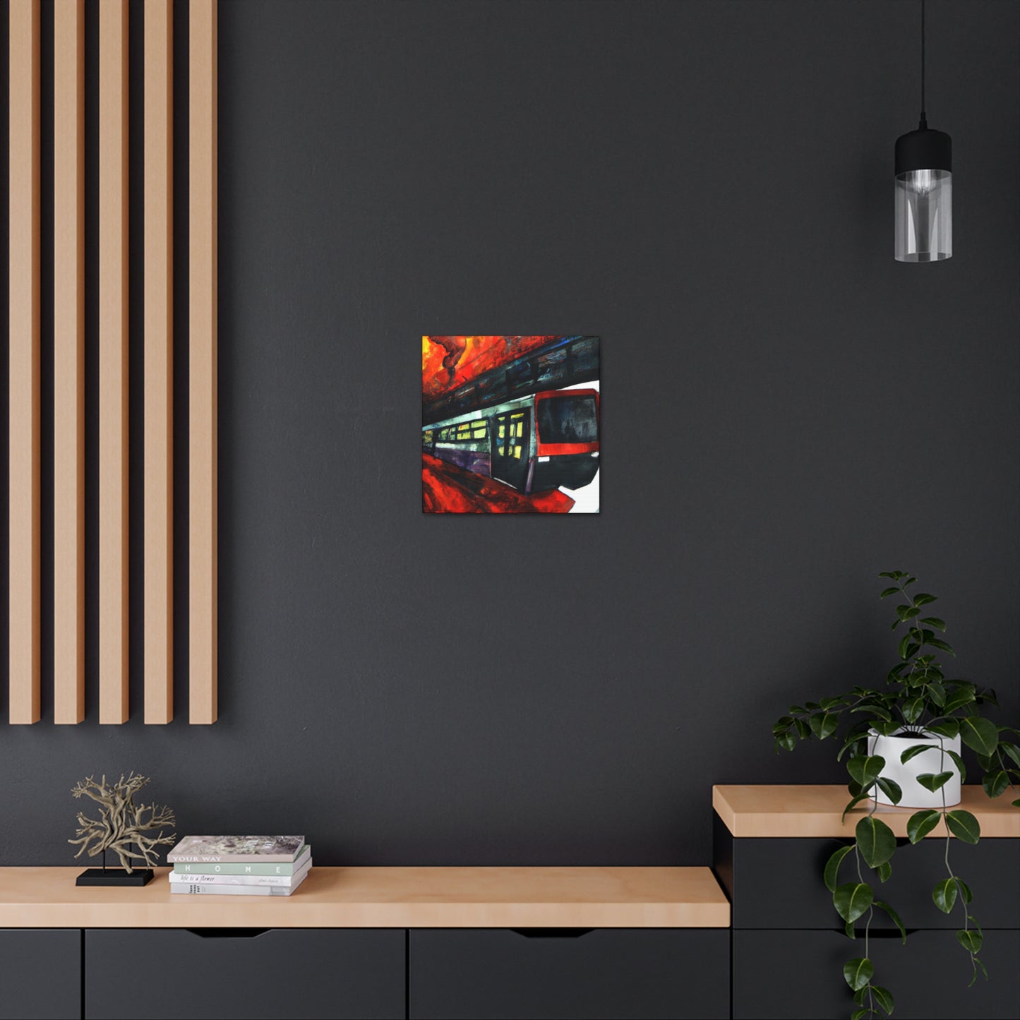 Subway Through History - Canvas