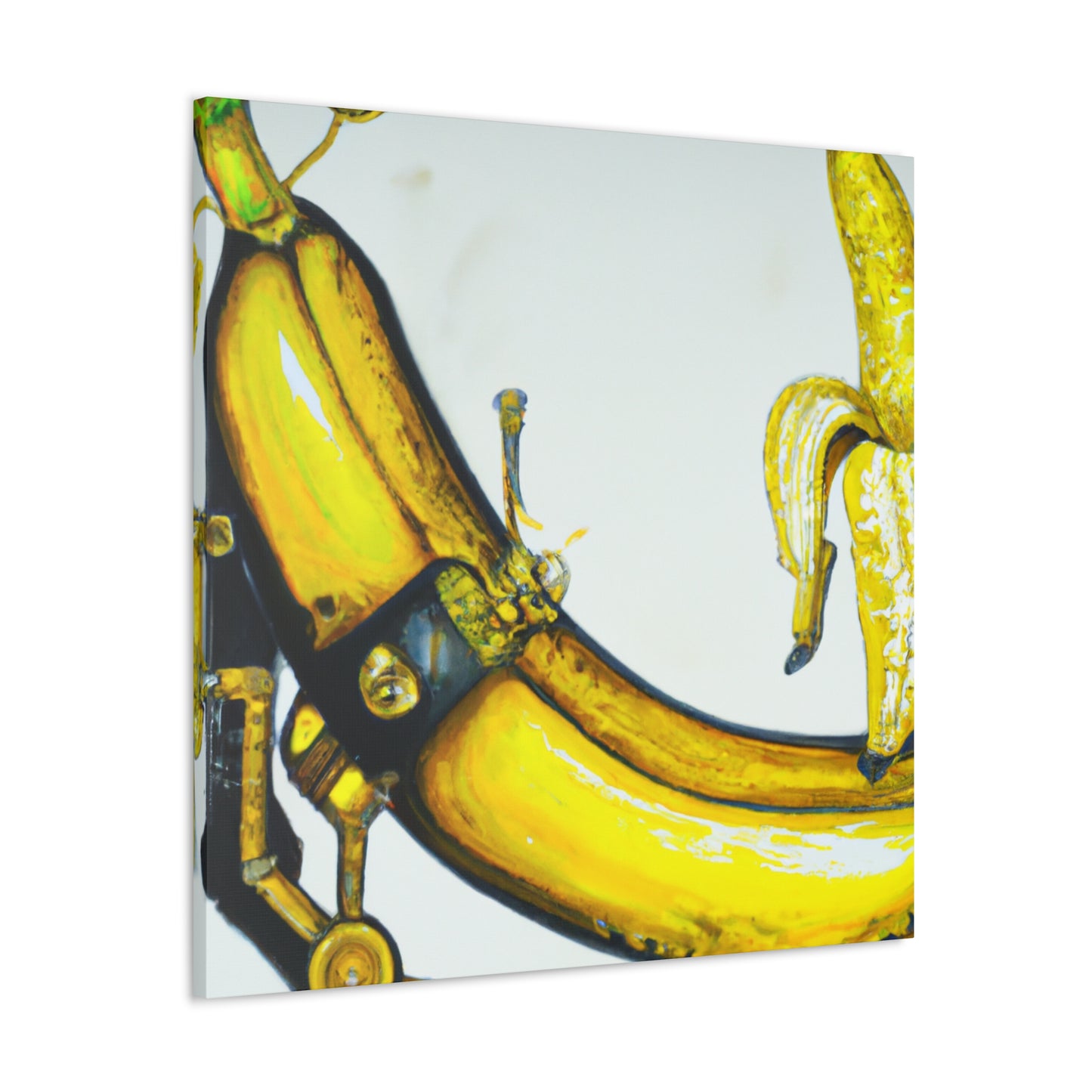 Bananna in Steampunk Time - Canvas