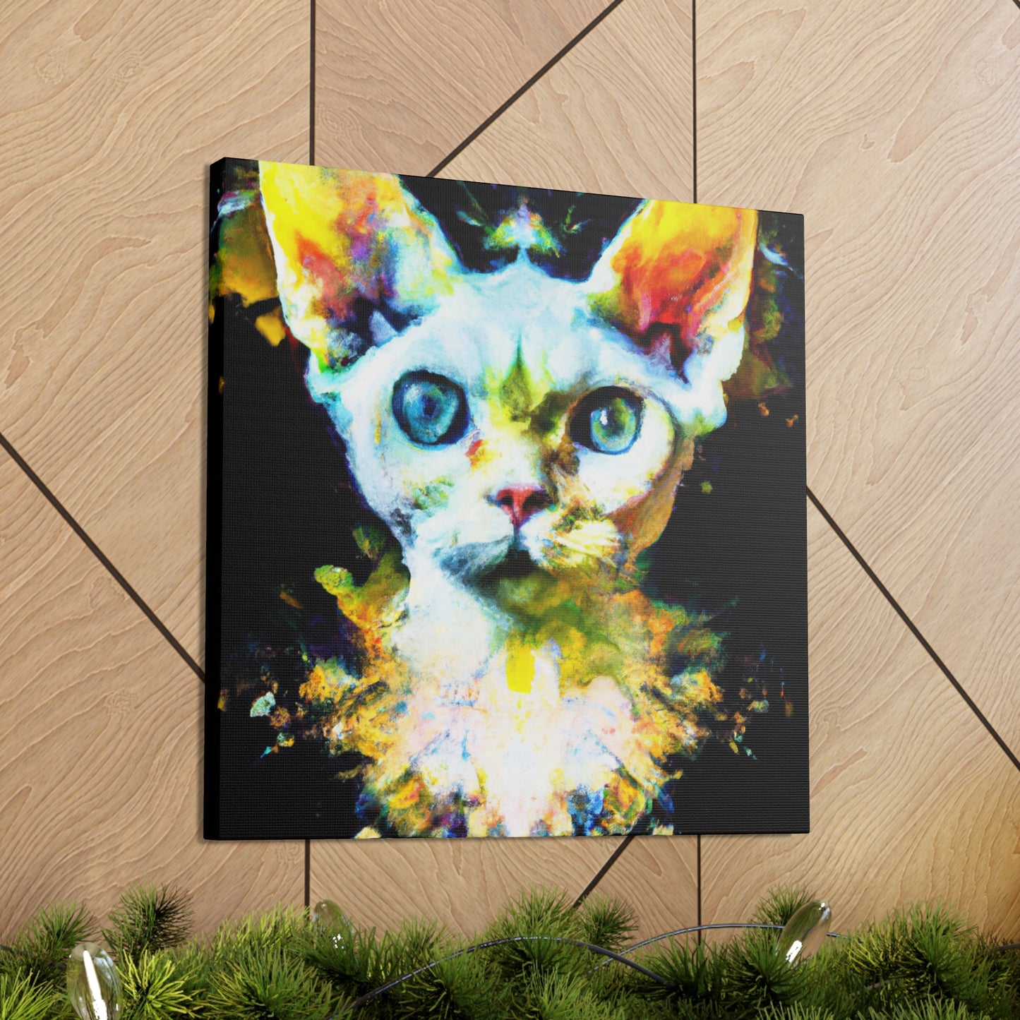 "Devon Rex Street Mural" - Canvas