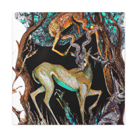 Antelope in Opulence - Canvas