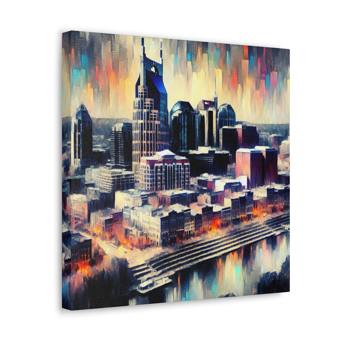 Melodies of Nashville Dawn - Canvas