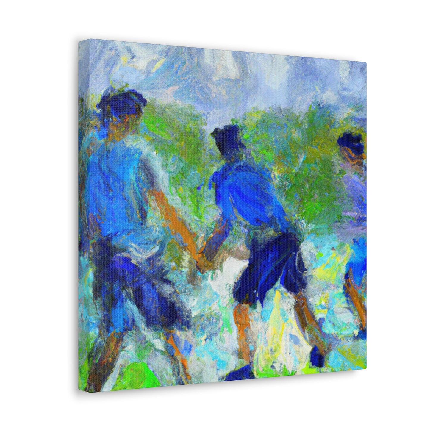 Playing in the Park - Canvas