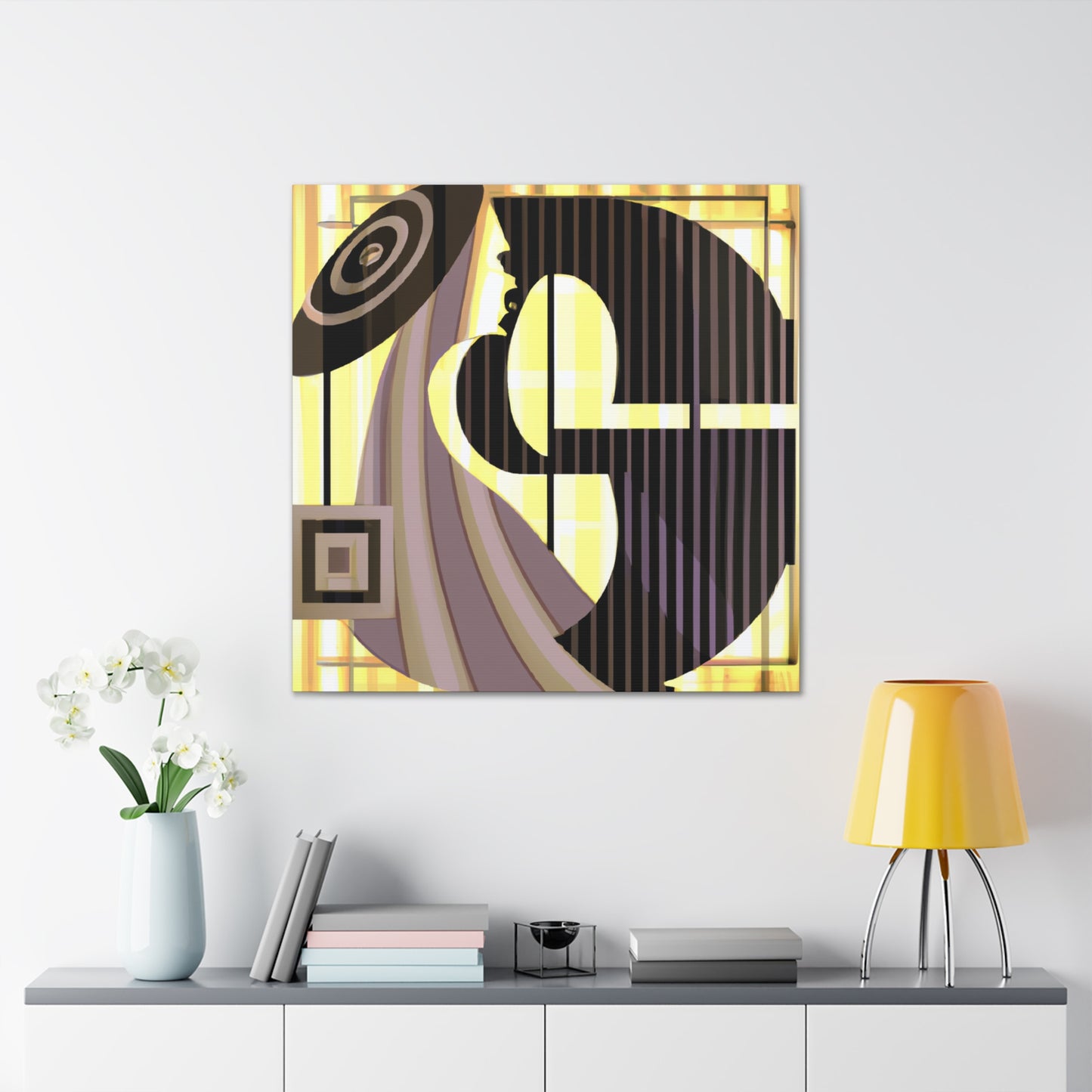 "Twilight's Sublime Deco" - Canvas