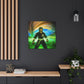 Kung Fu Warrior Dance - Canvas