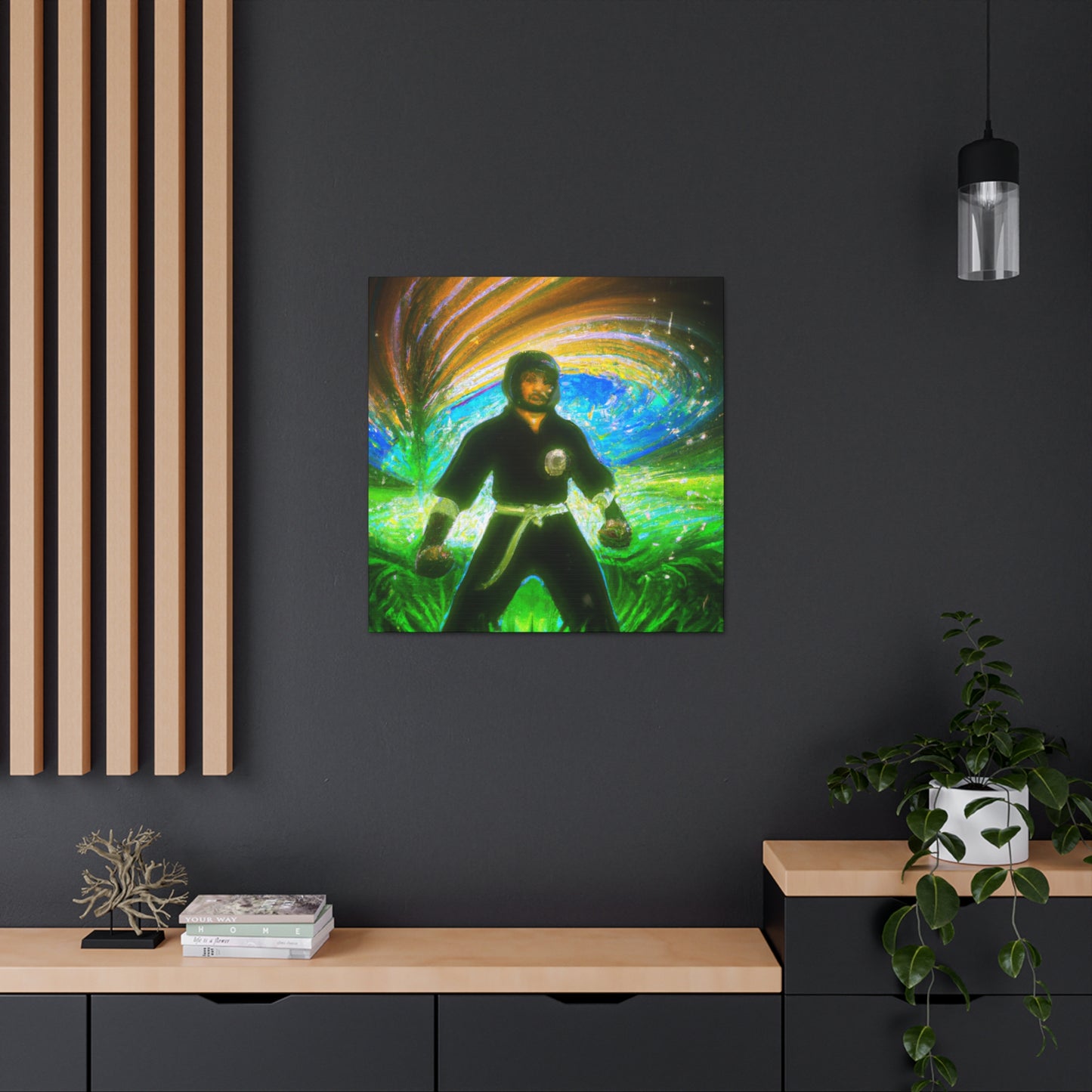 Kung Fu Warrior Dance - Canvas