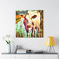 Milky Moo Mosaic - Canvas