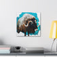 Musk Ox Surrealism - Canvas