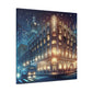 Moonlit Metropolis Magic - Canvas