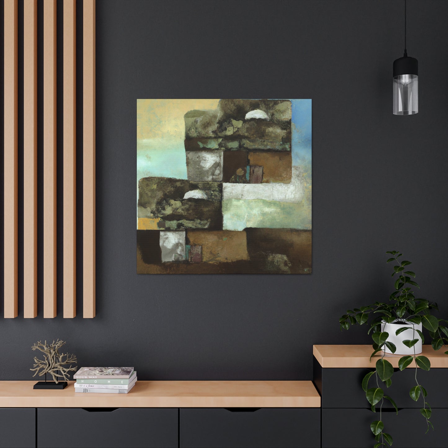 Tundra Art Deco Dream - Canvas