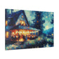 Dreamy Festive Gathering - Canvas