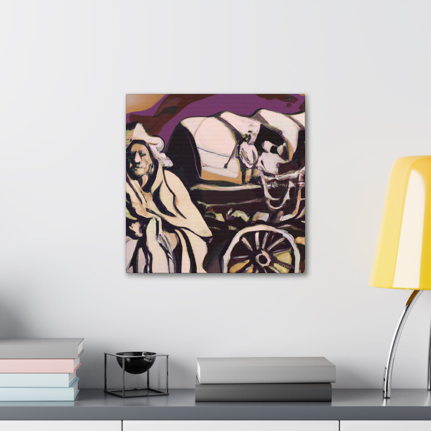 "Wagon of Wonders Art" - Canvas