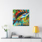 "Sailfish Under the Waves" - Canvas