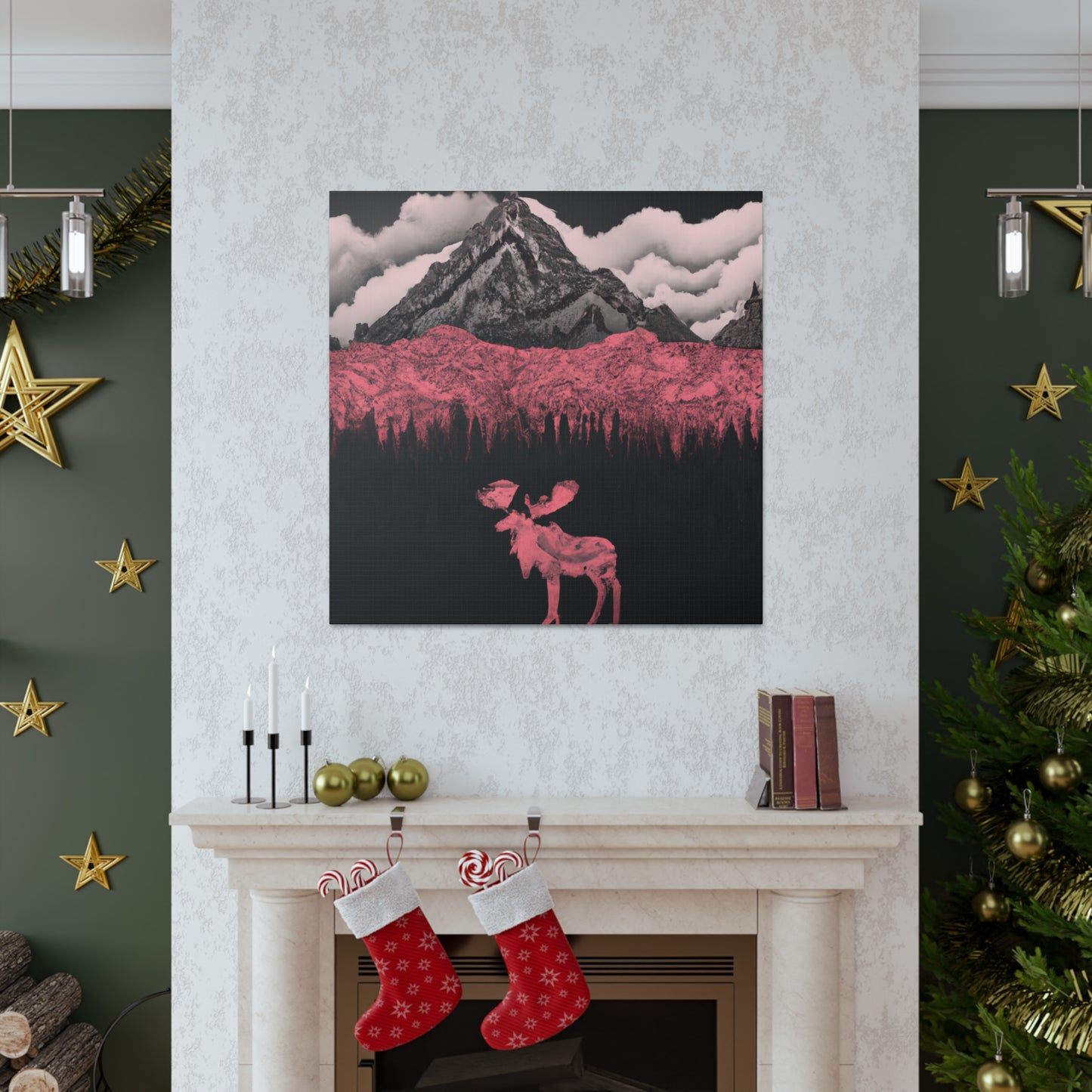 Moose in Grandeur - Canvas