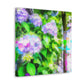 "Hydrangea in Bloom". - Canvas