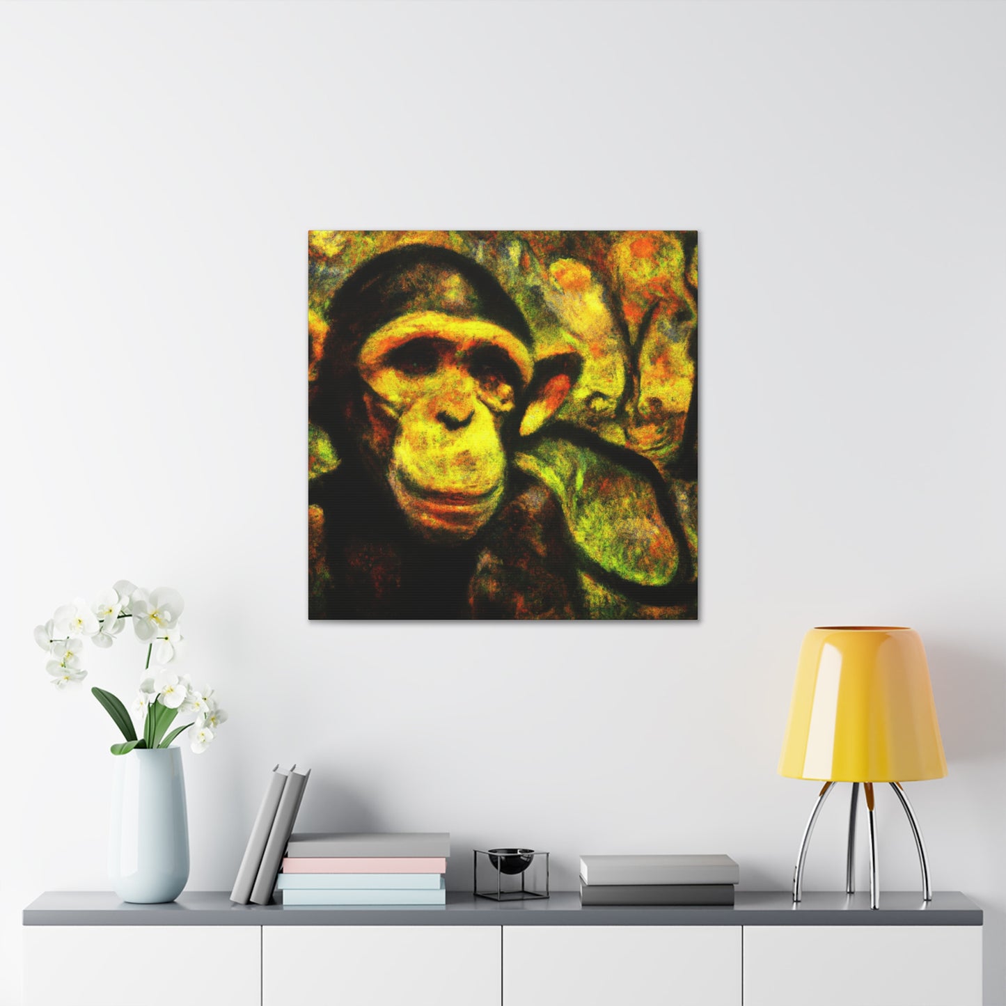 Chimpanzee Dreamscape - Canvas