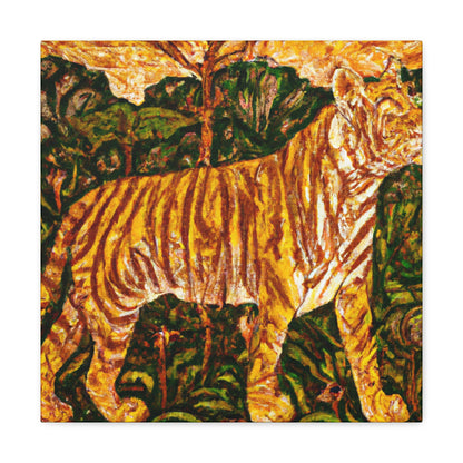 "Tiger in Splendid Opulence" - Canvas