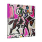 Rodeo in Abstract form - Canvas