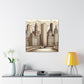 "Cityscape Symphony: Renaissance Chicago" - Canvas