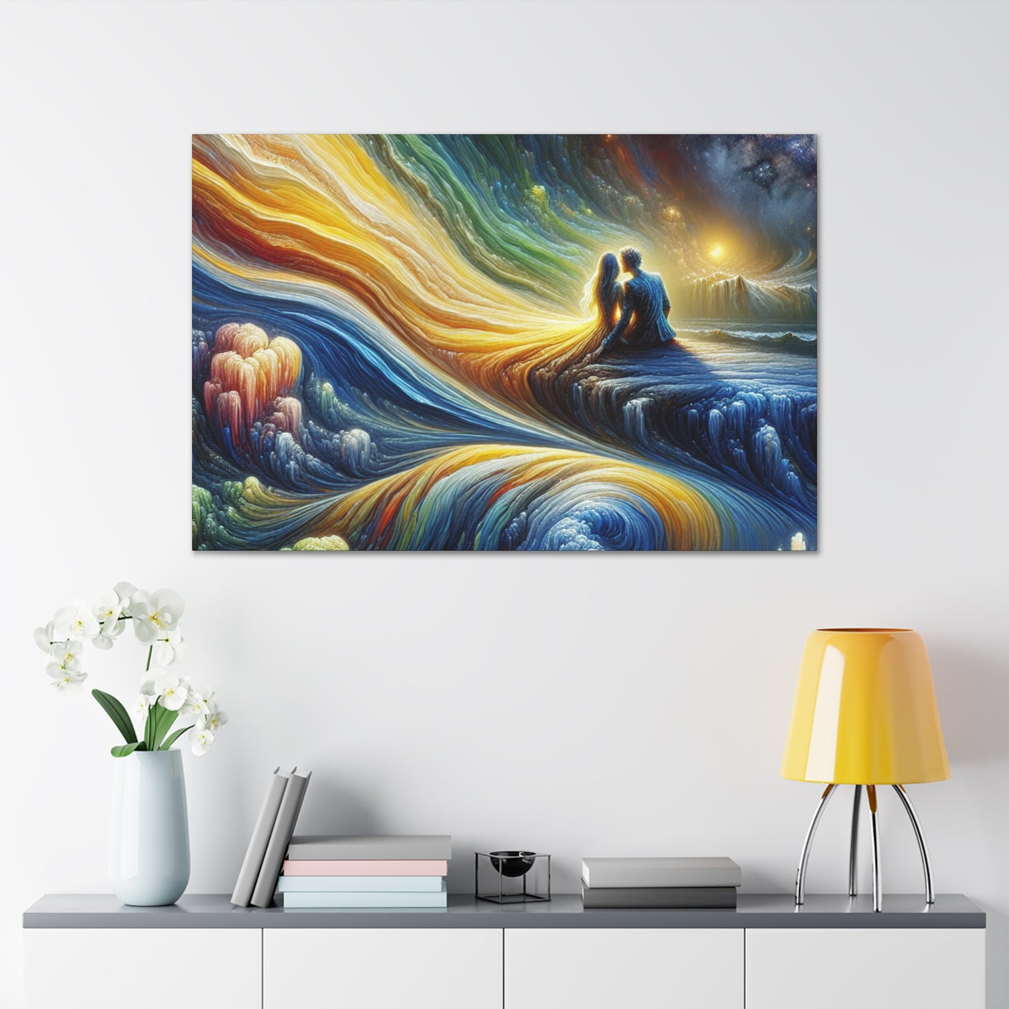 "Intimate Aurora" - Canvas