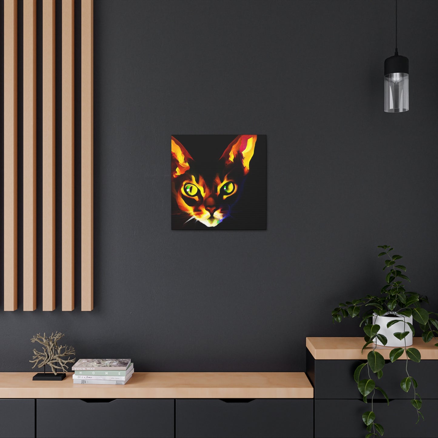 Abyssinian Clarity Beauty - Canvas