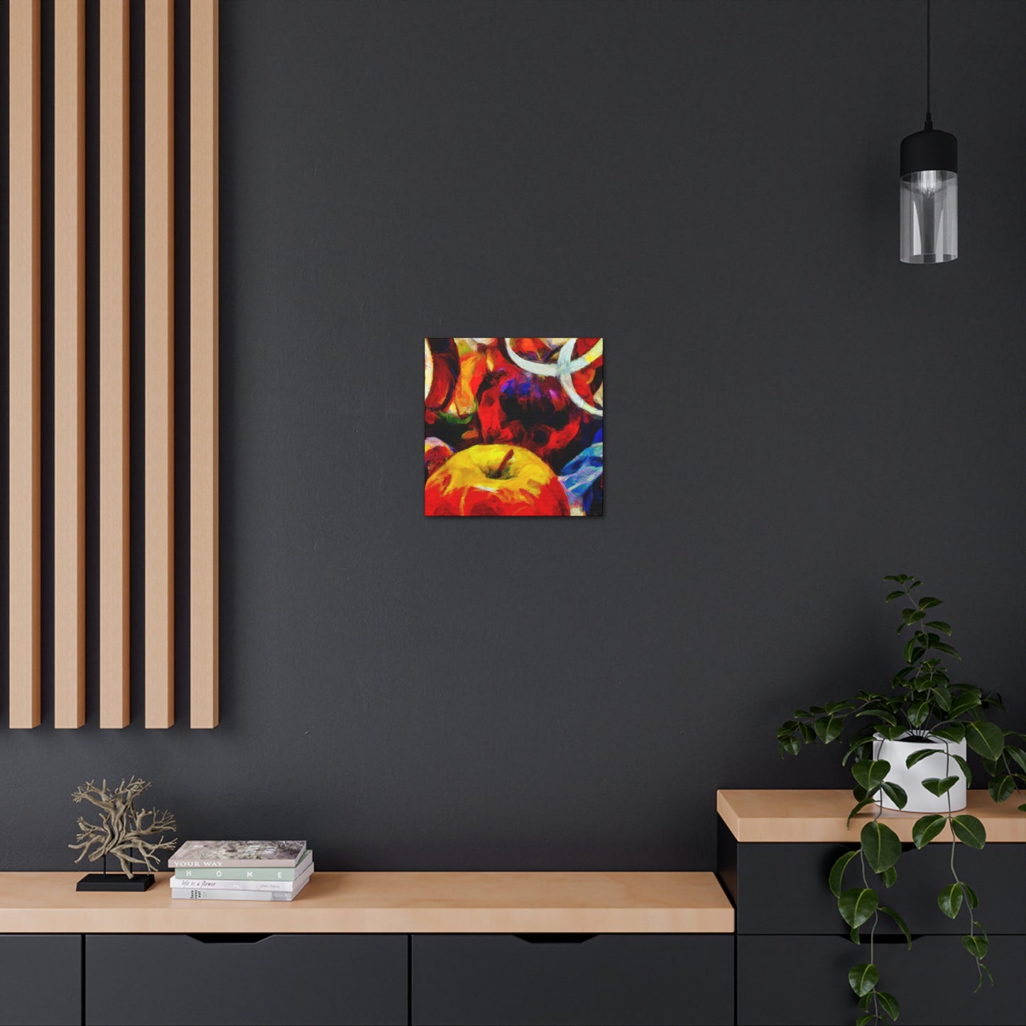 "Apples in Abstraction" - Canvas