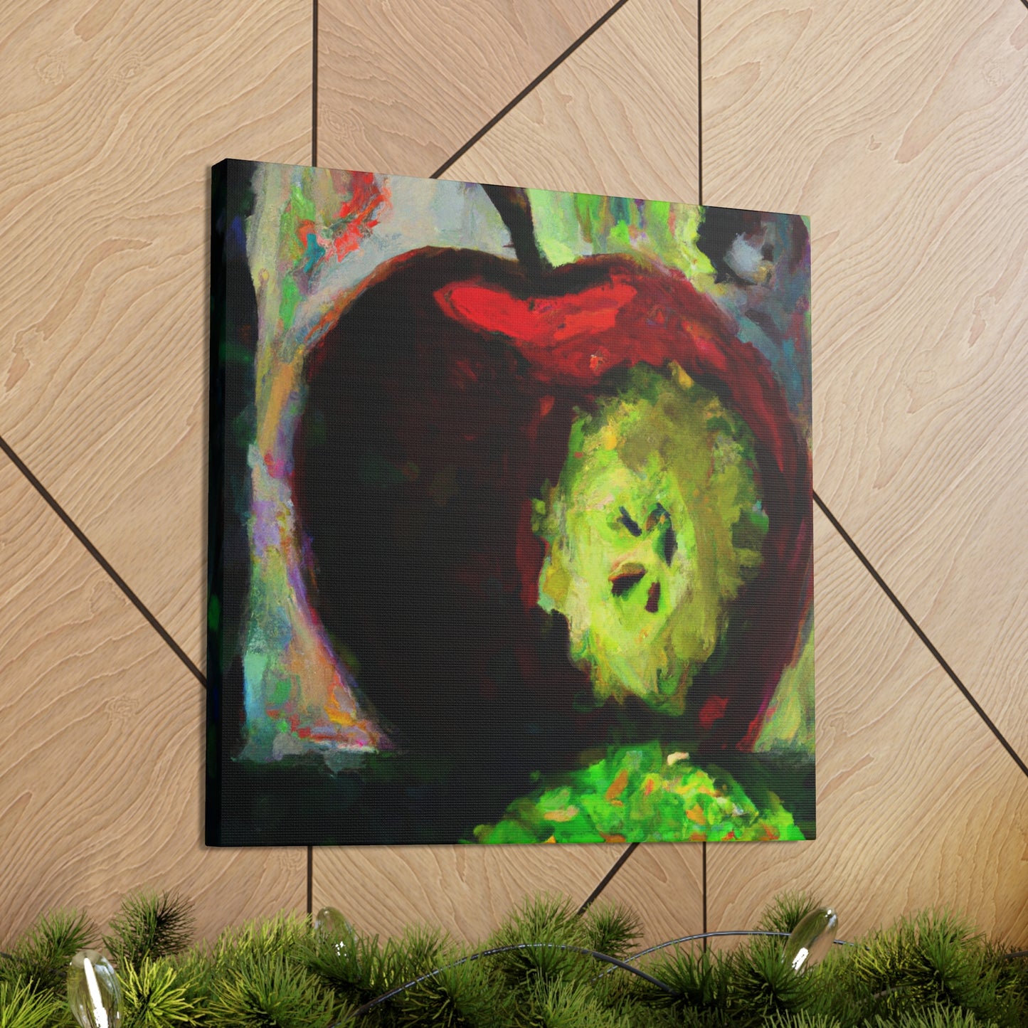 "Apple of Abstraction" - Canvas