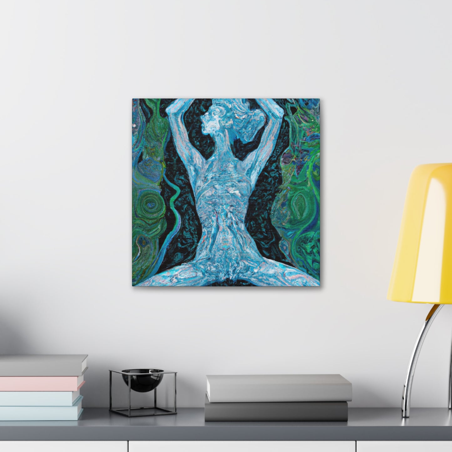 "Yoga in the Nouveau" - Canvas