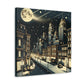 Midnight Metropolis Marvel - Canvas