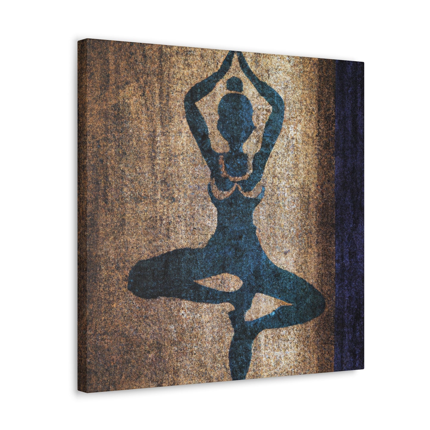 Yoga in Art Deco - Canvas