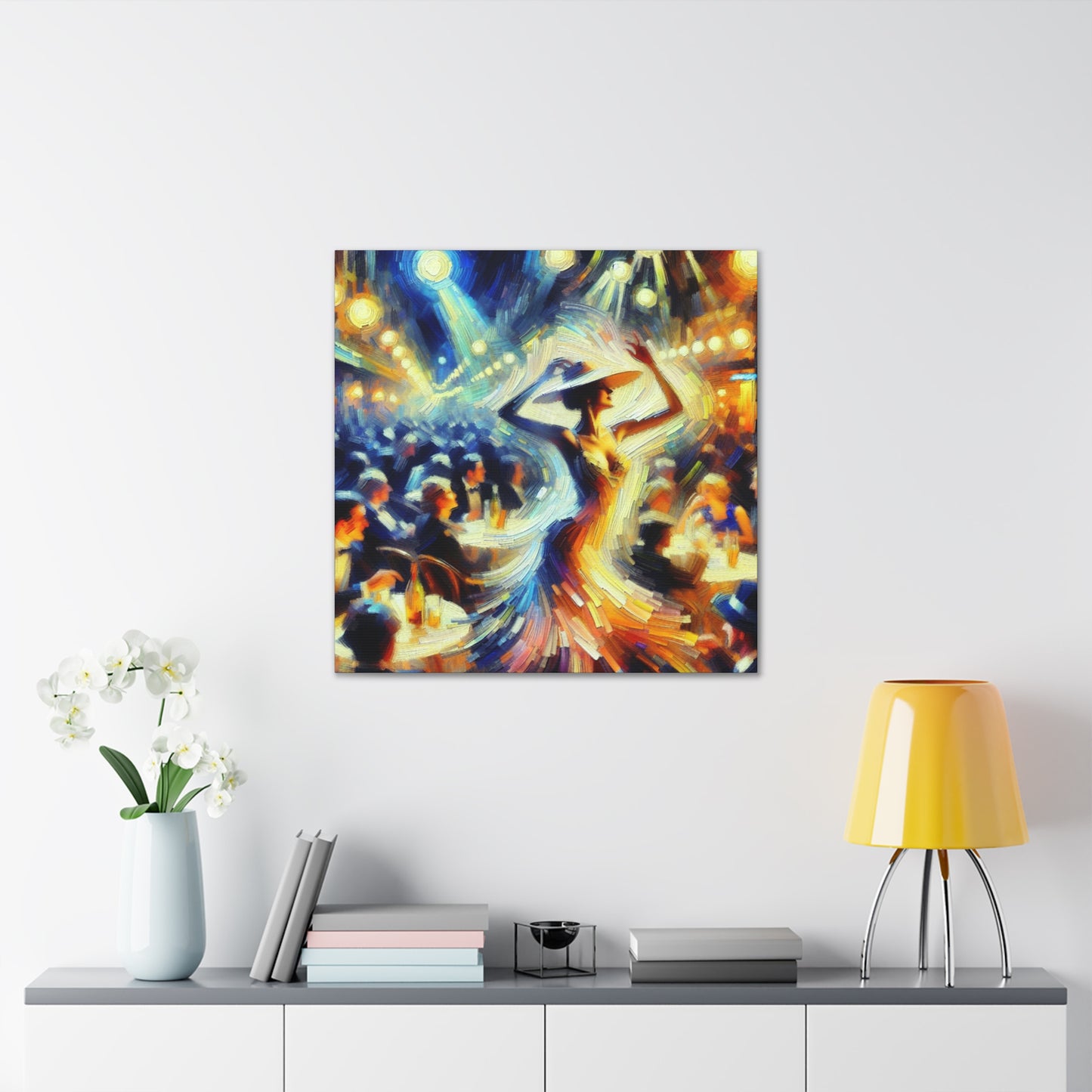 Graceful Rhythmic Motion - Canvas