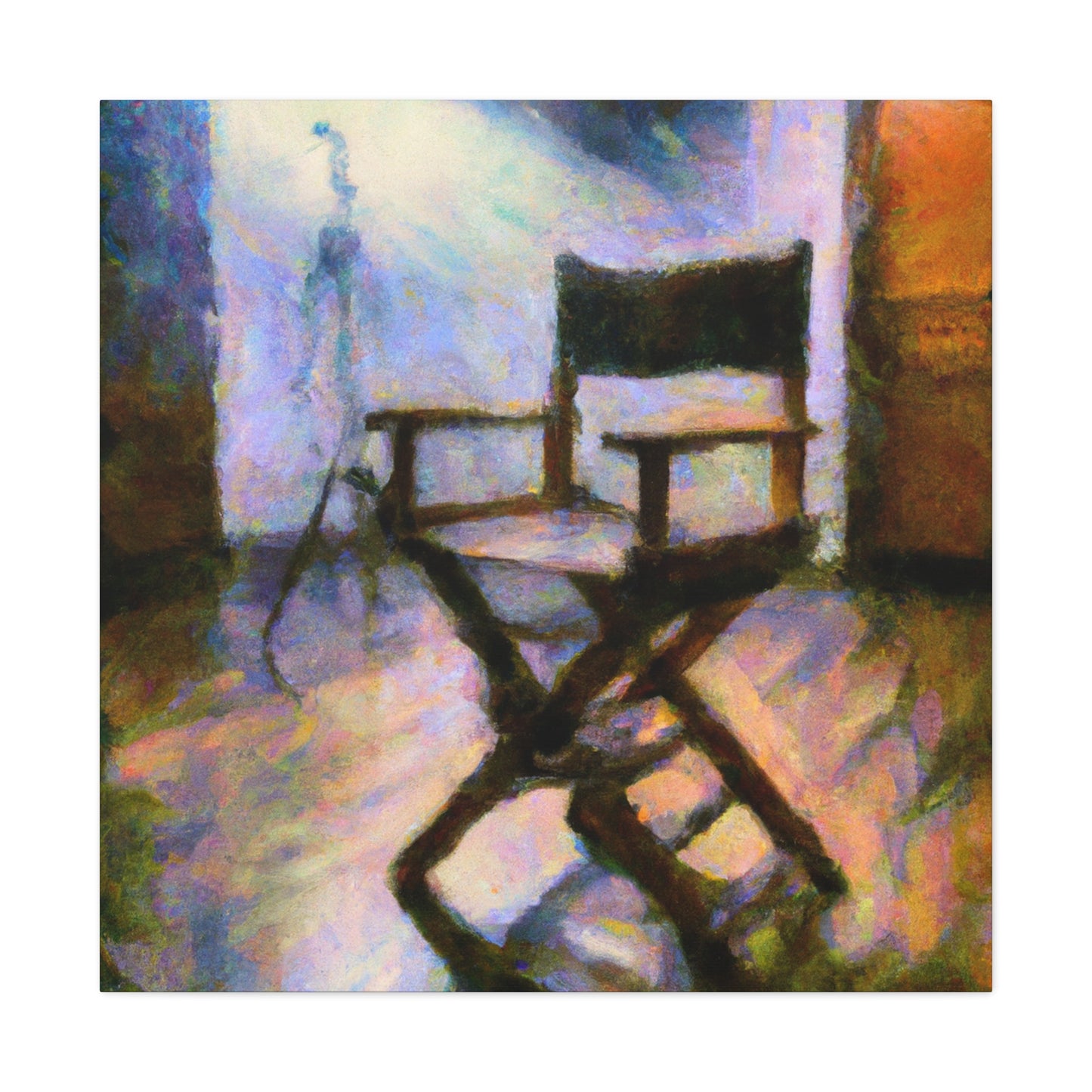 Director's Chair Illuminated - Canvas