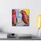 Finch in Expressionism - Canvas