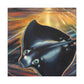 Stingray Art Deco Dream - Canvas