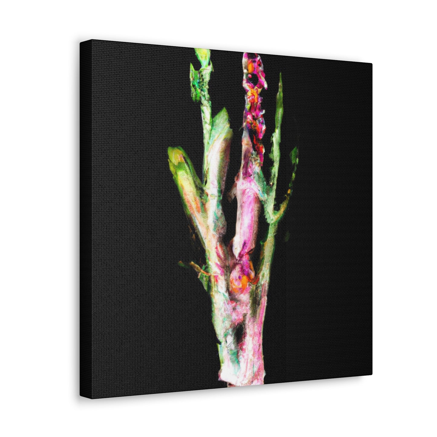 "Asparagus in Baroque". - Canvas