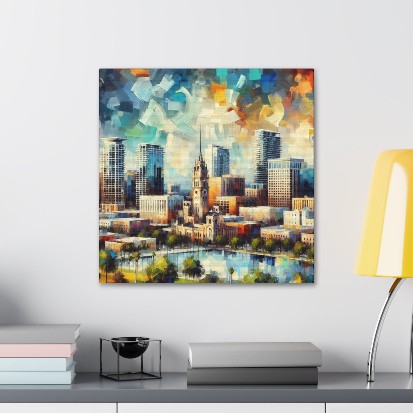 "Flamboyant Sunshine Spectrum" - Canvas