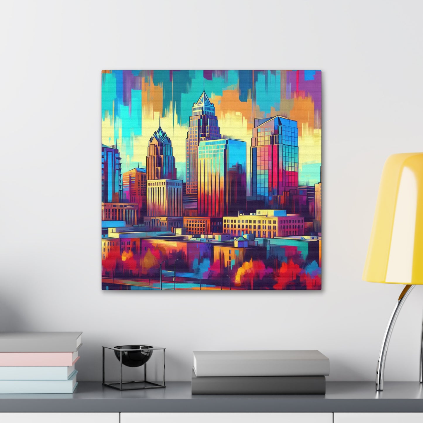 Velvet Hues of Raleigh - Canvas